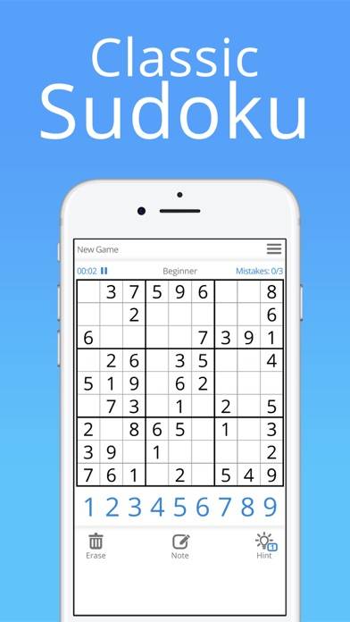 Sudoku - Classic 9x9 Game iOS