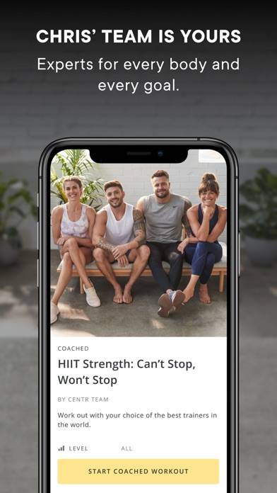 Centr, by Chris Hemsworth iOS