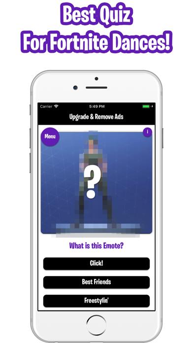 Emotes Quiz for Fortnite Dance iOS
