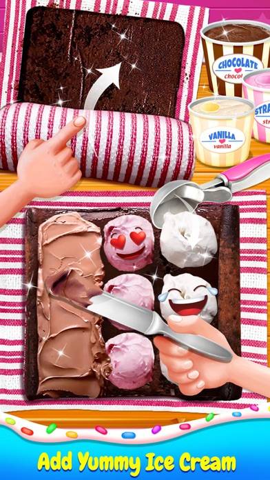 Ice Cream Cake Roll iOS