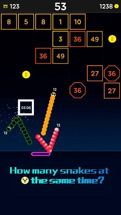 Snake Bricks-Bounce Balls iOS