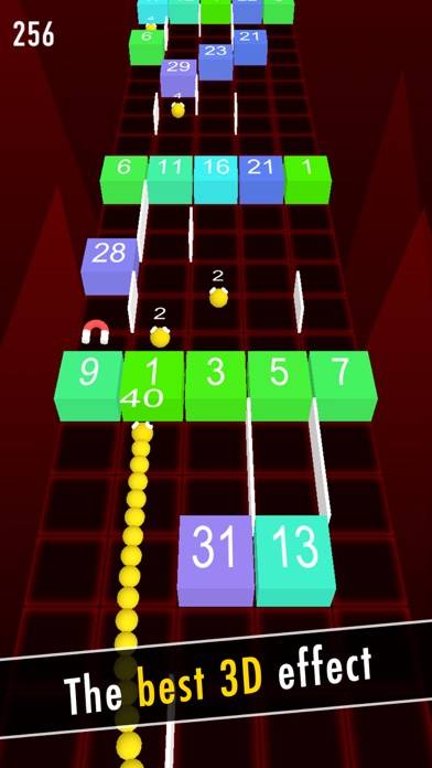 Balls Snake-Hit Up Number Cube iOS