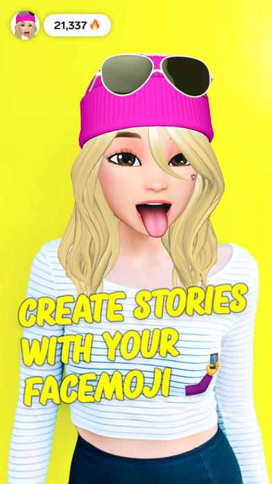 Facemoji 3D Face Emoji Avatar iOS