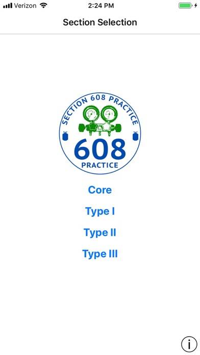 EPA 608 Practice iOS