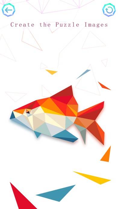 Low Poly Coloring Art Book iOS