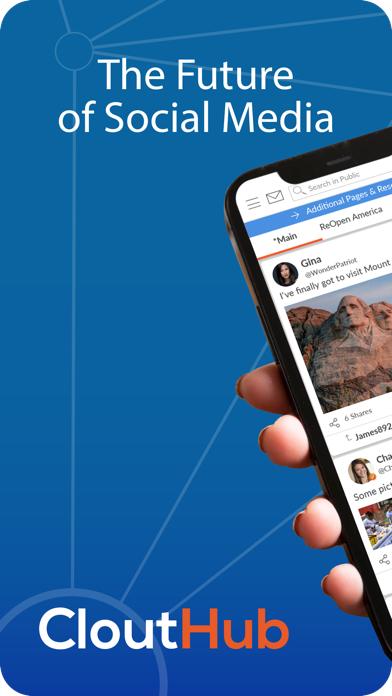 CloutHub: Social Networking iOS