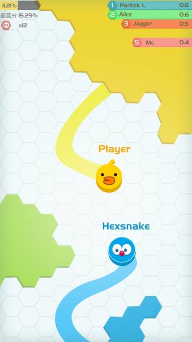 Hexsnake io-Challenge friends iOS
