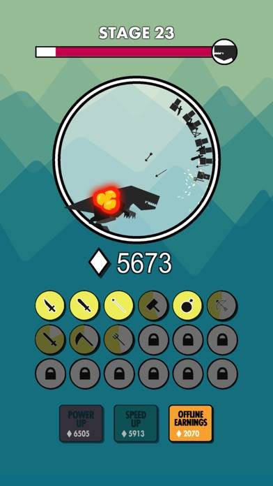 Circle Dinosaur iOS