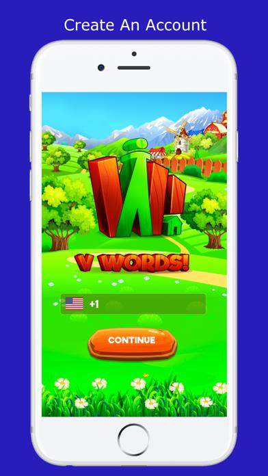 V WORDS! : WIN Cash Prizes iOS