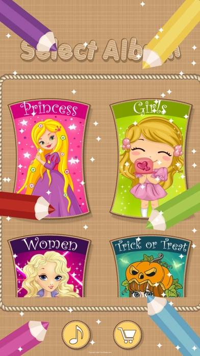 Color My Sweet Little Princess iOS