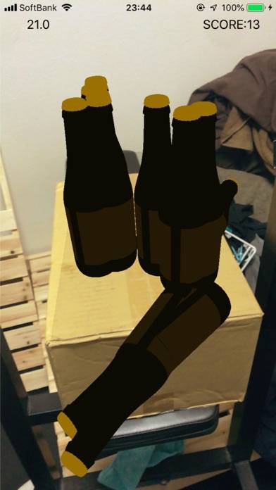 AR Piling Bottles iOS