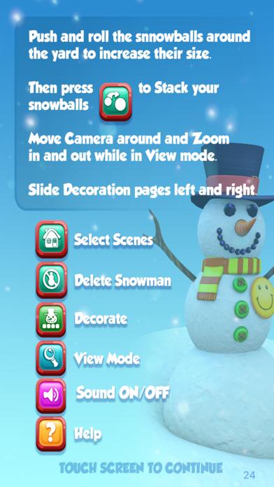 Snowman 3D LITE iOS