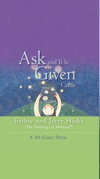 Ask And It Is Given Cards iOS