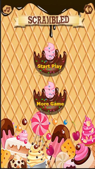 Scramble Candy Words iOS