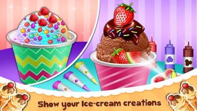 Frozen Ice Cream Sundae Recipe iOS