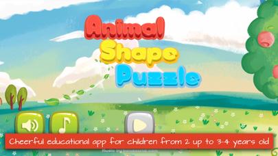 Animal Shape Puzzle iOS
