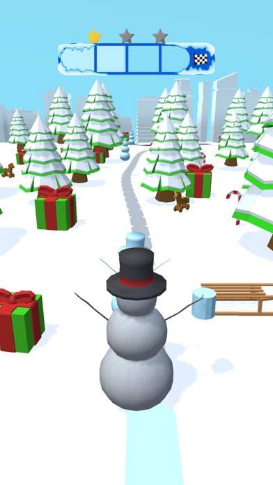 Snowman Slide iOS