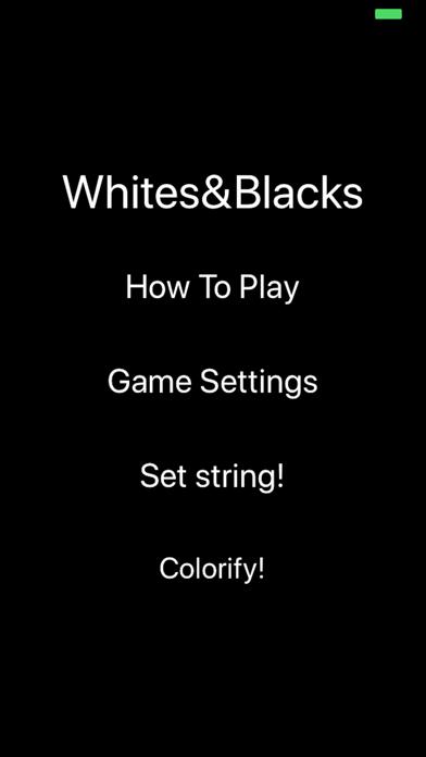 WhitesAndBlacks iOS