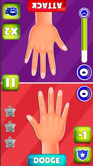 challenge beating hands iOS