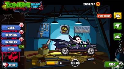 Zombie Road Trip-shooting&run iOS
