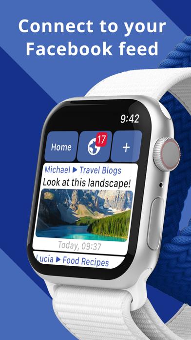 WristBook for Facebook iOS