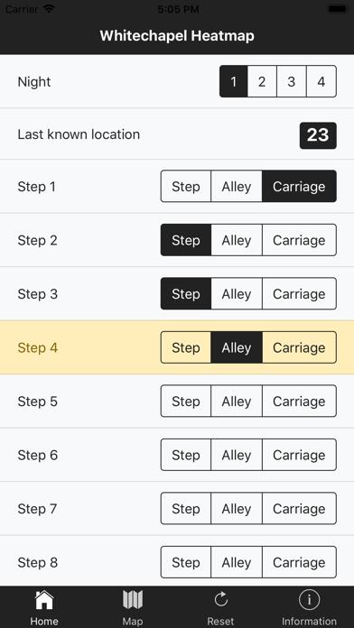 Whitechapel Heatmap iOS