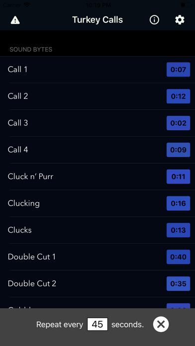 Turkey Call App iOS