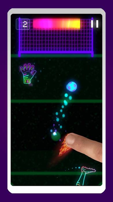 Neon Flick Football iOS
