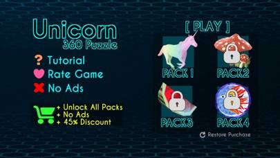 Unicorn 360 Poly Puzzle iOS