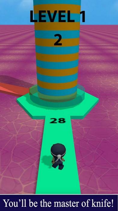 Challenge Ninja Throw iOS