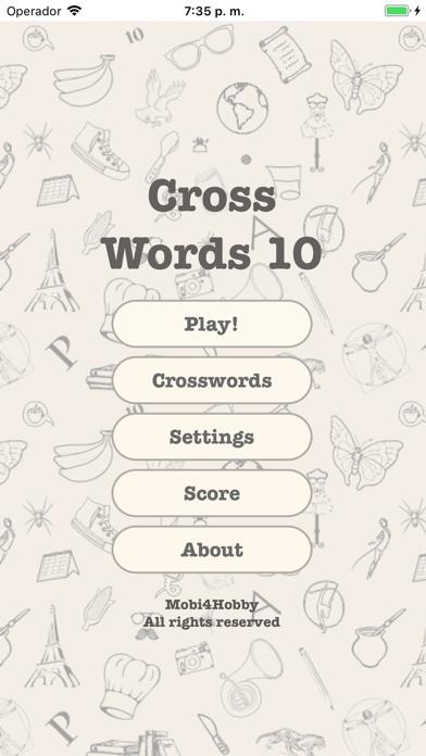 CrossWords 10 iOS