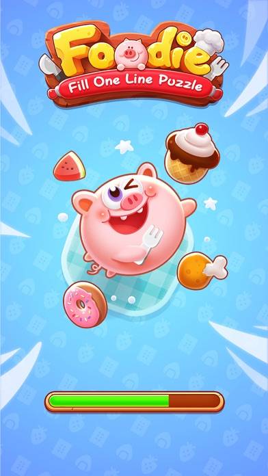 Foodie - Fill One Line Puzzle iOS