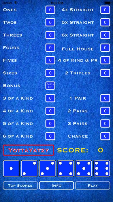 YottaYatzy iOS