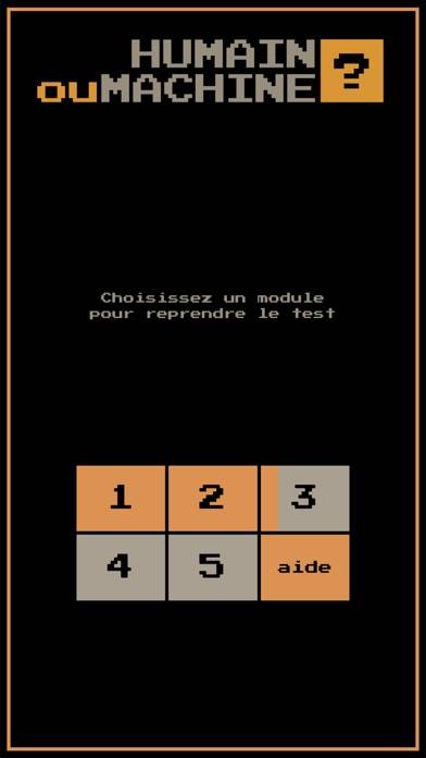 Humain ou Machine ? iOS