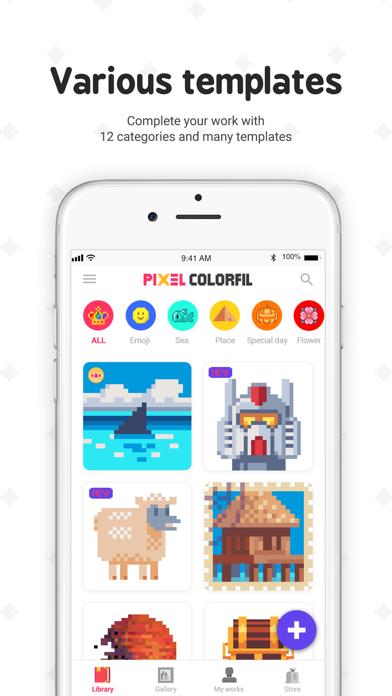 Pixel ColorFil iOS