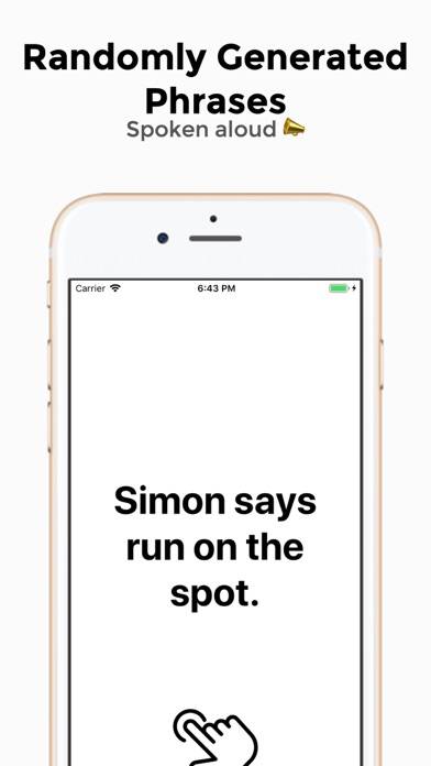 Simon Says Command Generator iOS