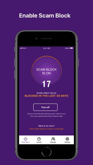 Metro Scam Shield iOS