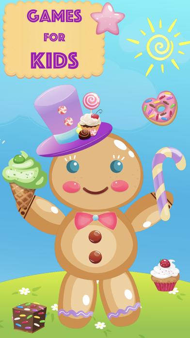 Gingerbread man games for kids iOS