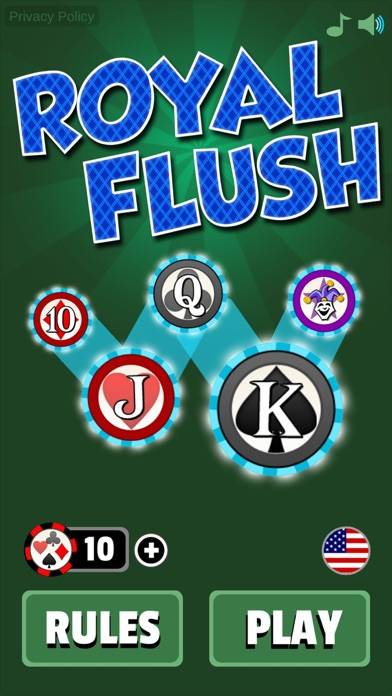 Royal Flush Game iOS