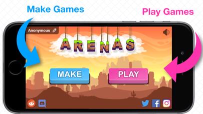 Arenas - Play and Make Games iOS