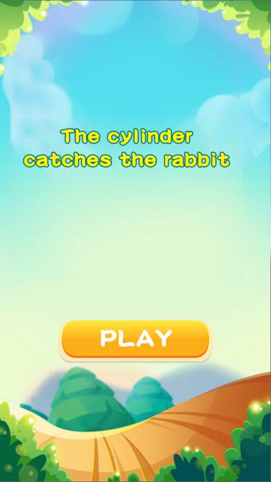 The cylinder catche the rabbit iOS