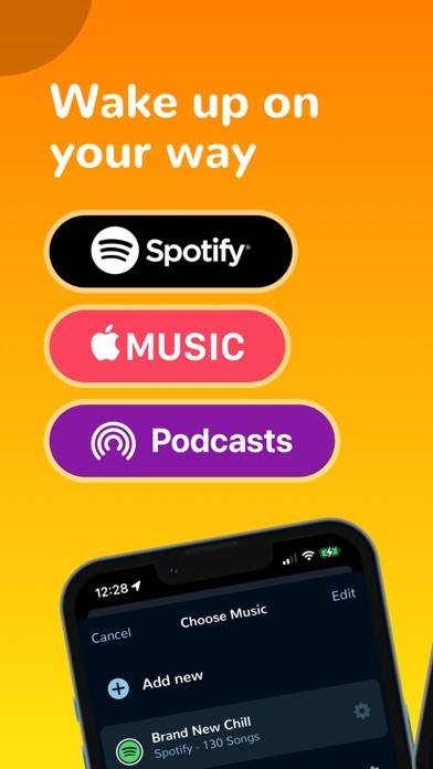 Wake Up for Spotify Music iOS