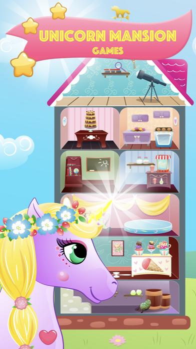 Pony unicorn games for kids iOS