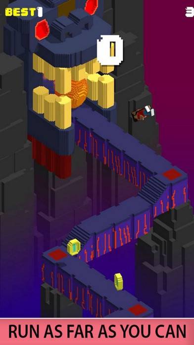 Blocky Temple: Endless Run iOS