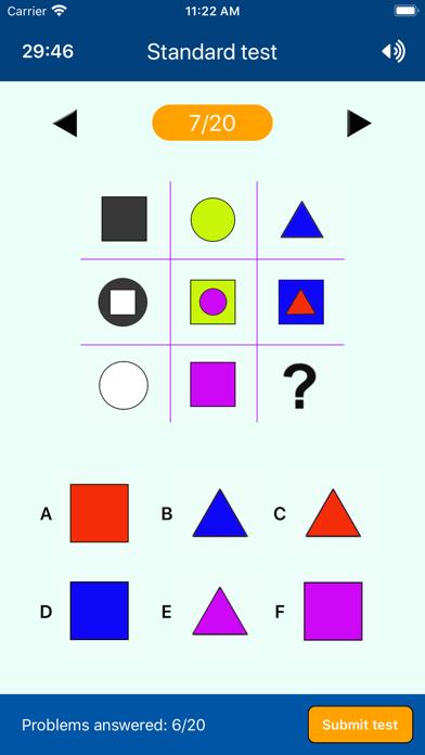 Logical IQ Test iOS