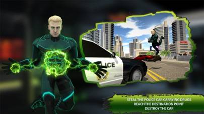 Flying Super-hero Survival Sim iOS