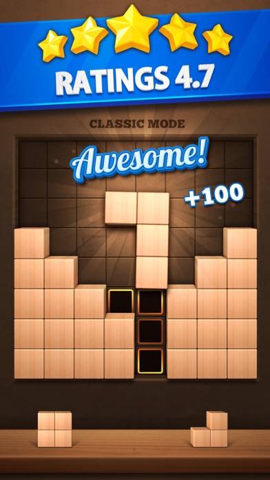 Wood Puzzle 3D Cube Block iOS