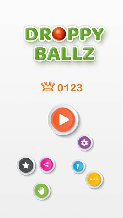 Droppy Ballz Falling Down iOS