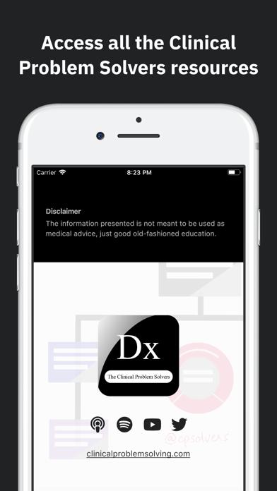 The Clinical Problem Solvers iOS