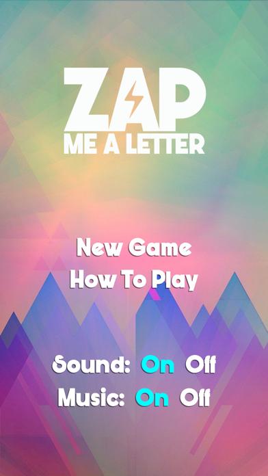 Zap Me A Letter iOS